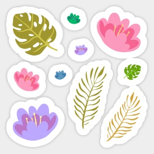 Plant and Floral Sticker